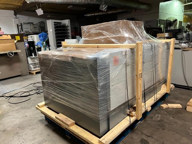 3295 Custom pallets in Fort Worth TX prepared by AA&D Crating, leading pallet company in Fort Worth