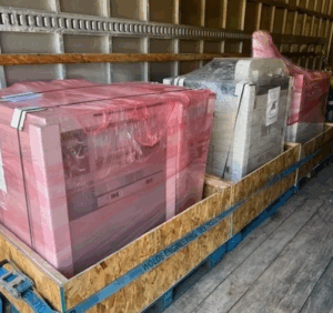 Custom crating and packaging services in Fort Worth for commercial and industrial projects