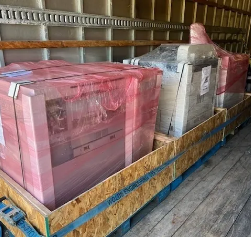 Frame 8 Custom crating and packaging services in Fort Worth for commercial and industrial projects