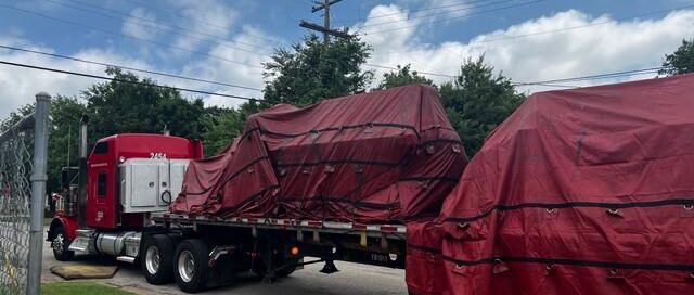 Shipping automotive parts